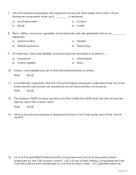 Personal Finance Assessment Template, Page 2