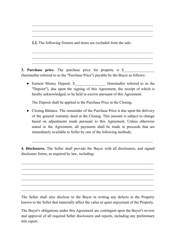 Real Estate Purchase Agreement Template - West Virginia, Page 2