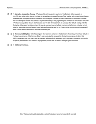 Form 30.2.1 Contract for Deed Addendum - Minnesota, Page 2
