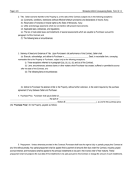 Form 30.1.2 Contract for Deed by Business Entity - Minnesota, Page 2