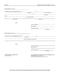 Form 30.1.2 Contract for Deed by Business Entity - Minnesota, Page 6