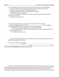 Form 30.1.1 Contract for Deed by Individual(S) - Minnesota, Page 2