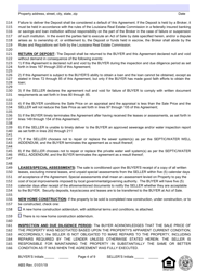 Louisiana Residential Agreement to Buy or Sell - Louisiana, Page 4