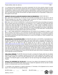 Louisiana Residential Agreement to Buy or Sell - Louisiana, Page 6