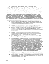 Real Property Purchase Agreement - Indiana, Page 3