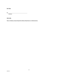 Real Property Purchase Agreement - Indiana, Page 6