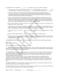 Purchase and Sale Agreement - Maine, Page 3