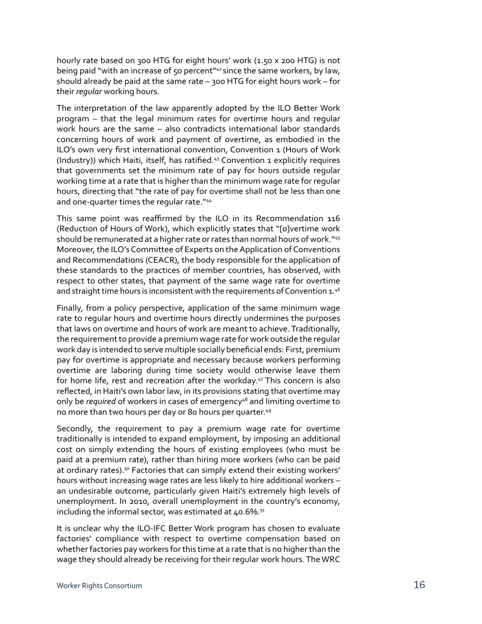 Stealing From the Poor: Wage Theft in the Haitian Apparel Industry - Worker Rights Consortium, Page 17