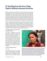 Stealing From the Poor: Wage Theft in the Haitian Apparel Industry - Worker Rights Consortium, Page 21