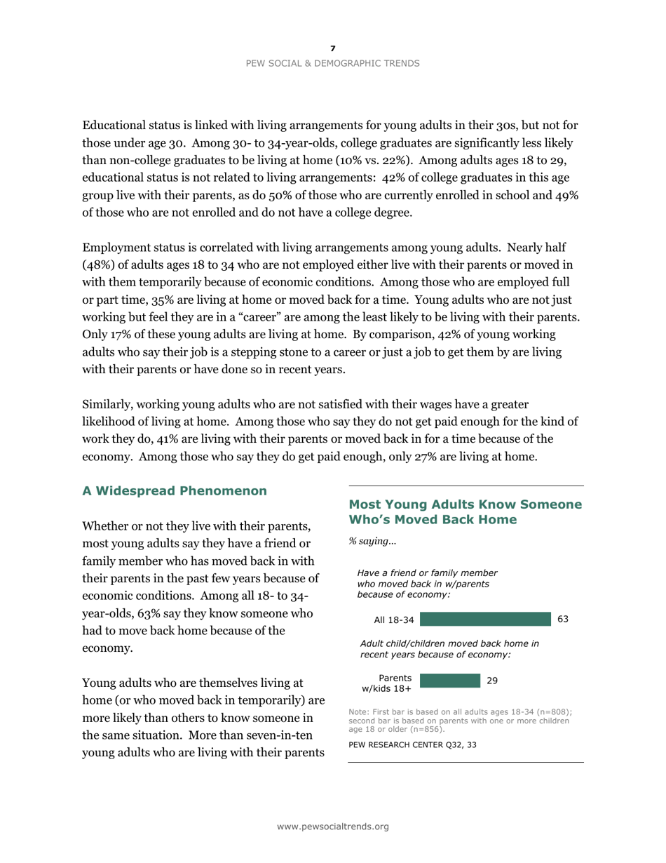 The Boomerang Generation - Kim Parker, Pew Research Center, Page 7