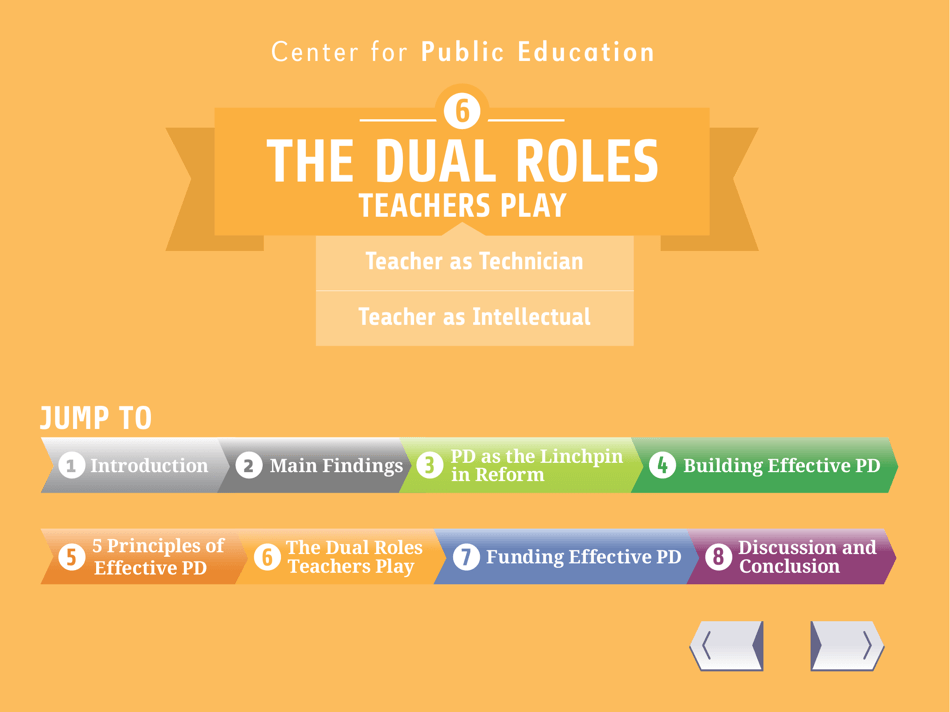 Teaching the Teachers: Effective Professional Development in an Era of High Stakes Accountability - Center for Public Education, Page 22
