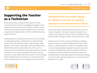 &quot;Teaching the Teachers: Effective Professional Development in an Era of High Stakes Accountability - Center for Public Education&quot;, Page 24