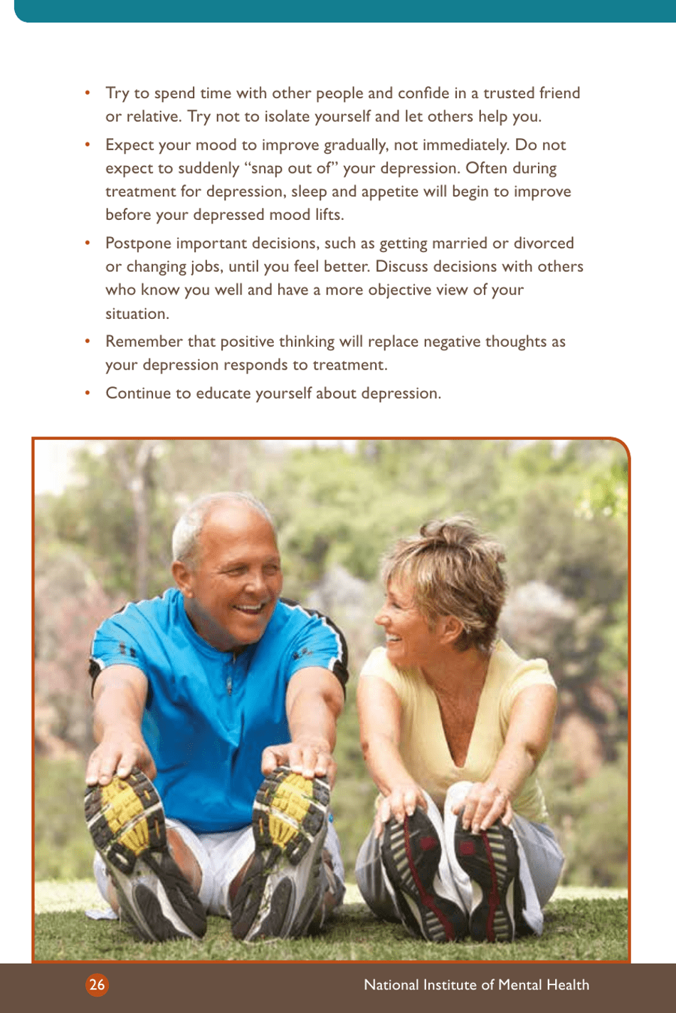 Depression: What You Need to Know - National Institute of Mental Health, Page 28