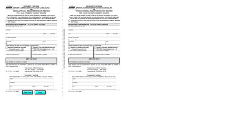 record request california form dl registration vessel vr identification license driver vehicle own card templateroller fill