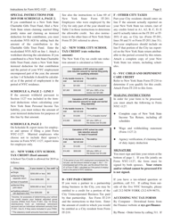 Form NYC-1127 Return for Nonresident Employees of the City of New York - New York City, Page 5