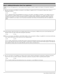 USCIS Form I-589 Application for Asylum and for Withholding of Removal, Page 7