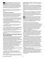 Instructions for IRS Form 990 Return of Organization Exempt From Income Tax, Page 11