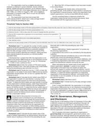 Instructions for IRS Form 990 Return of Organization Exempt From Income Tax, Page 19