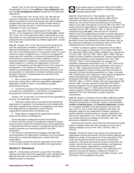Instructions for IRS Form 990 Return of Organization Exempt From Income Tax, Page 25