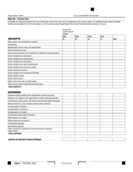 Form FTB3500 Exemption Application - California, Page 4