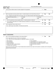 Form FTB3500 Exemption Application - California, Page 7