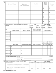Form SSA-8000-BK Application for Supplemental Security Income (Ssi), Page 11