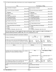Form SSA-8000-BK Application for Supplemental Security Income (Ssi), Page 4
