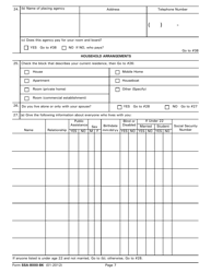 Form SSA-8000-BK Application for Supplemental Security Income (Ssi), Page 7