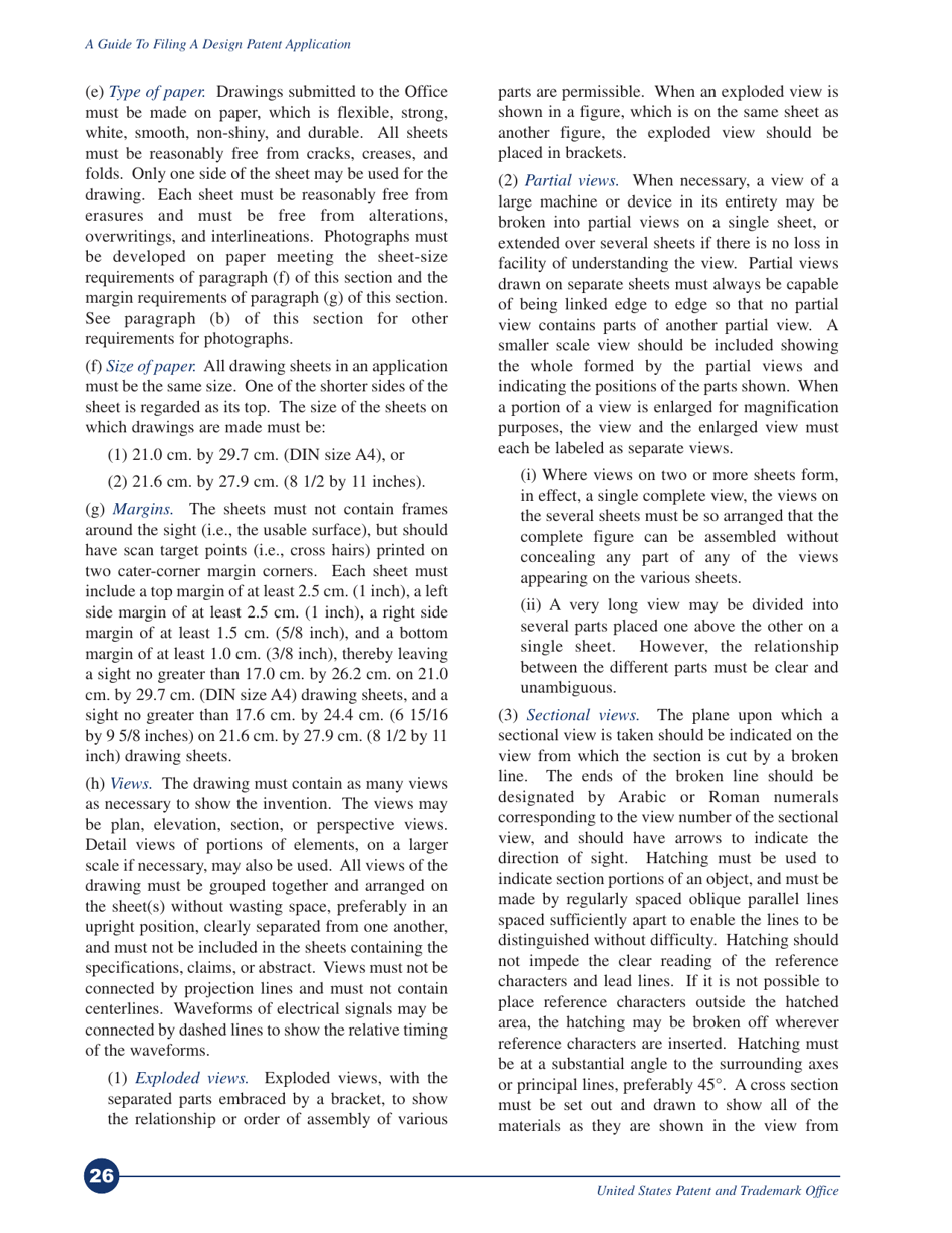 A Guide to Filing a Design Patent Application, Page 29