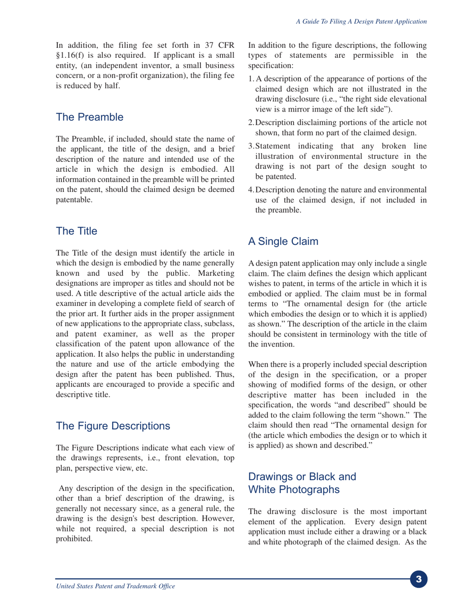 A Guide to Filing a Design Patent Application, Page 6