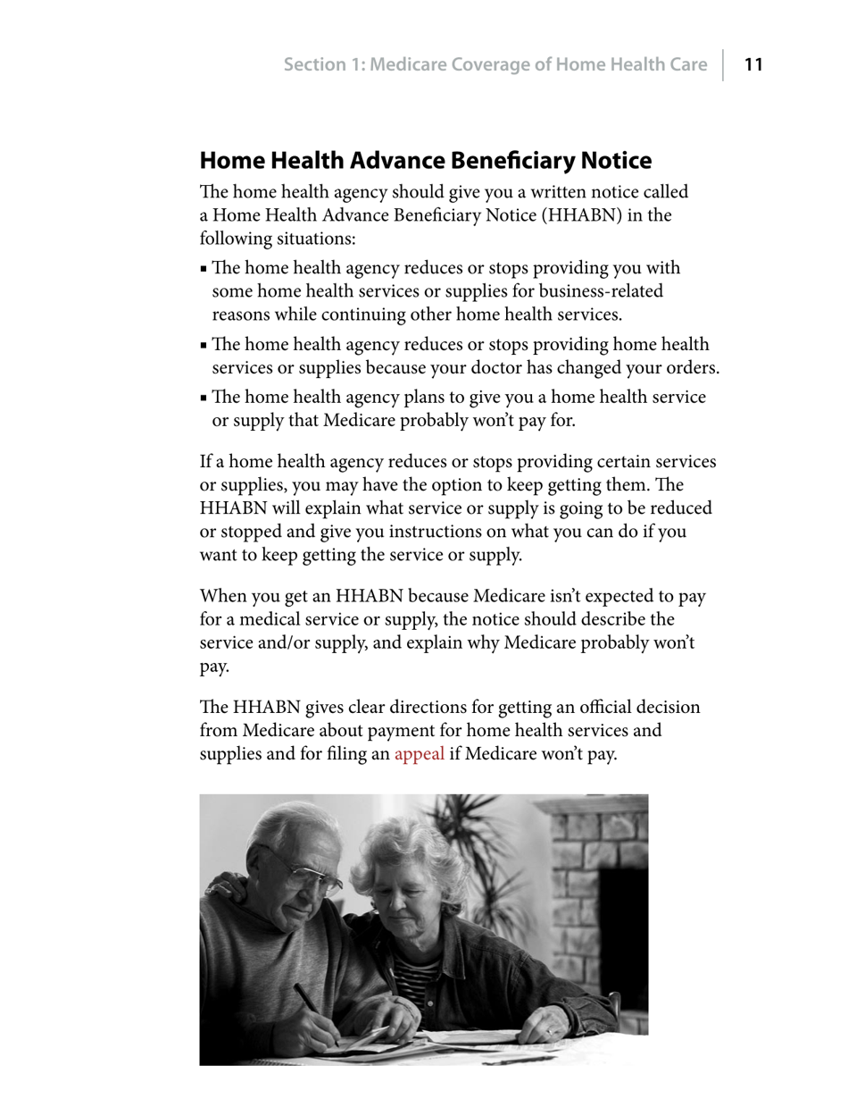 Medicare and Home Health Care, Page 11
