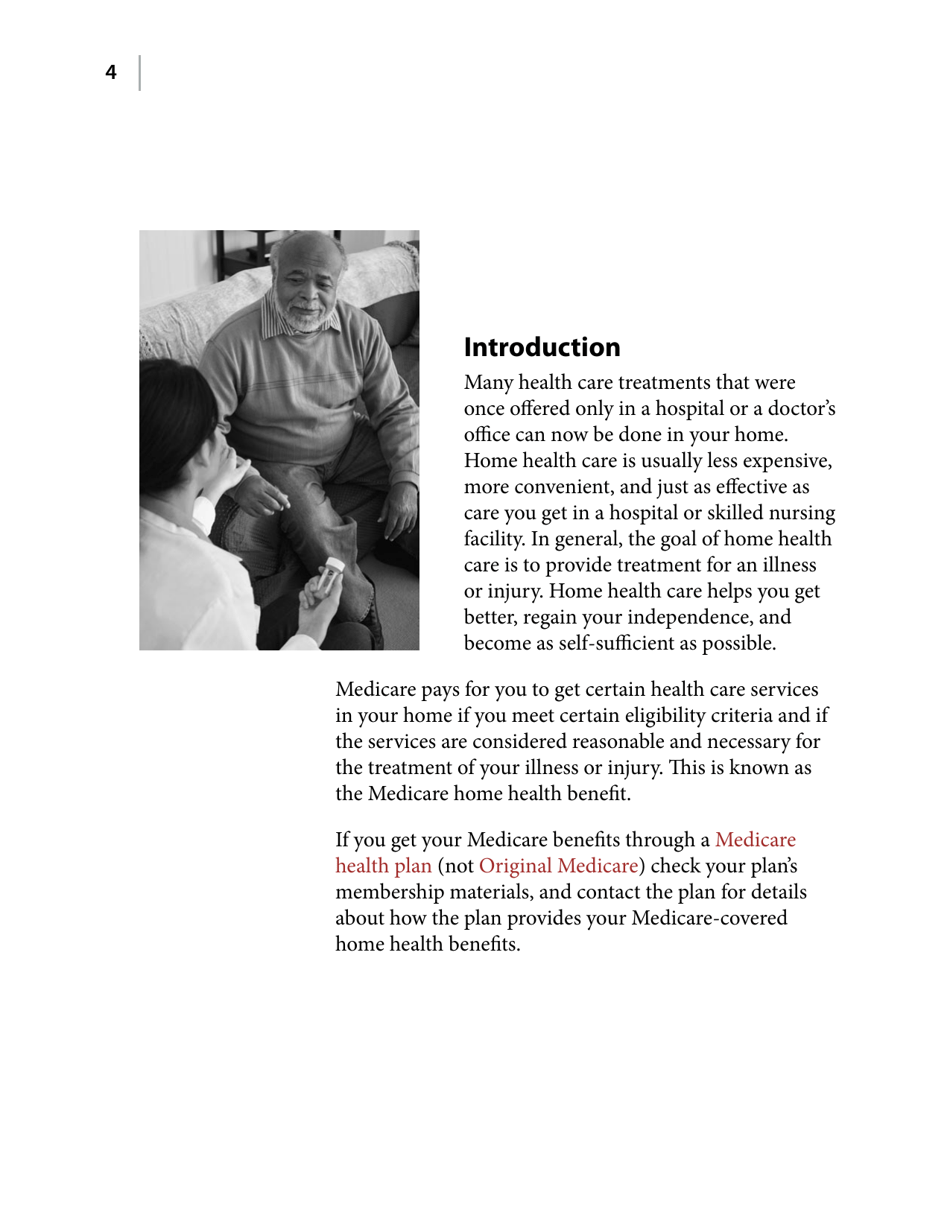 Medicare and Home Health Care, Page 4