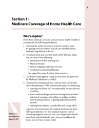 Medicare and Home Health Care, Page 5