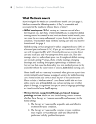 Medicare and Home Health Care, Page 8