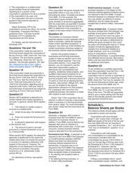 Instructions for IRS Form 1120 U.S. Corporation Income Tax Return, Page 22