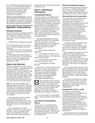 Instructions for IRS Form 1120 U.S. Corporation Income Tax Return, Page 7