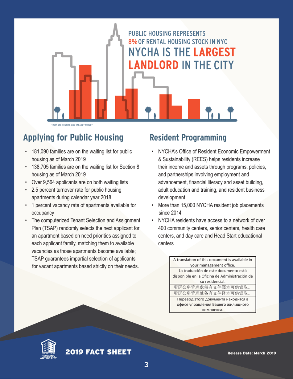 Nycha 2019 Fact Sheet - New York City, Page 4