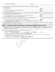 IRS Form 5500 Schedule R Retirement Plan Information, Page 3