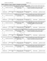 Form 5500 Schedule G Financial Transaction Schedules, Page 3