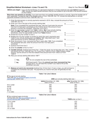 Instructions for IRS Form 1040-NR U.S. Nonresident Alien Income Tax Return, Page 25