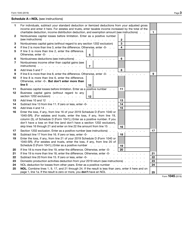 IRS Form 1045 Application for Tentative Refund, Page 3