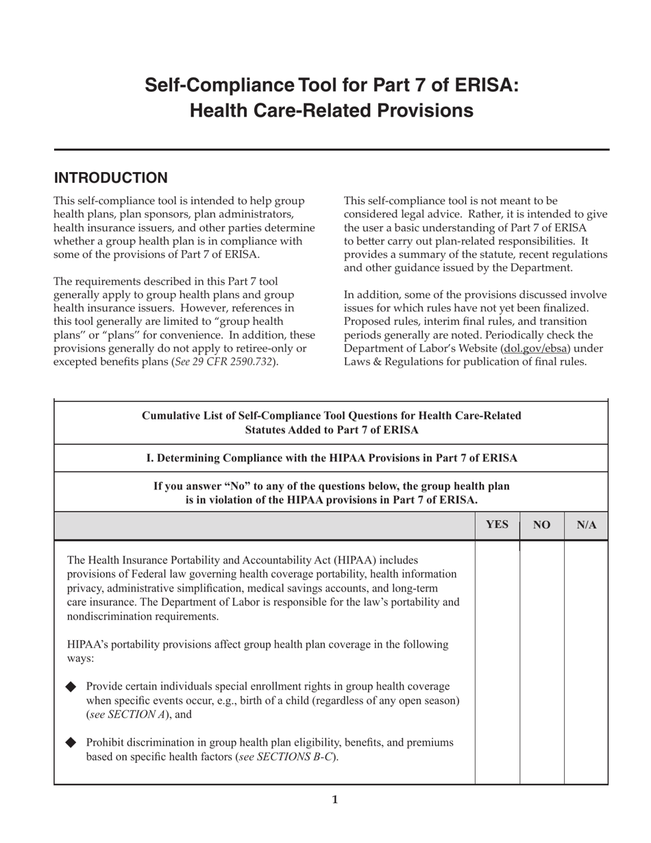 Form M-1 Report for Multiple Employer Welfare Arrangements (Mewas) and Certain Entities Claiming Exception (Eces), Page 16