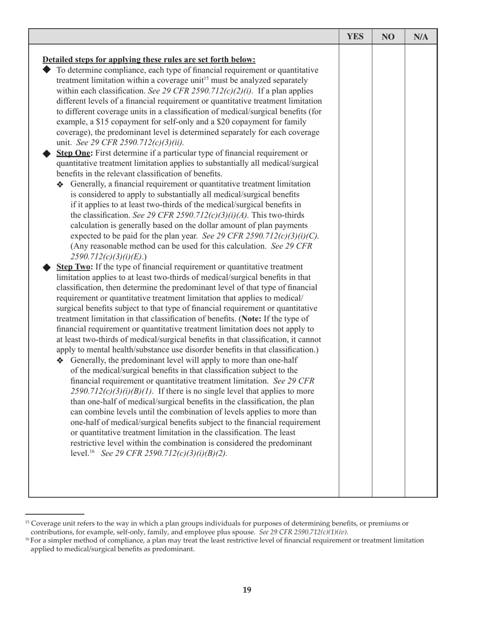 Form M-1 Report for Multiple Employer Welfare Arrangements (Mewas) and Certain Entities Claiming Exception (Eces), Page 34