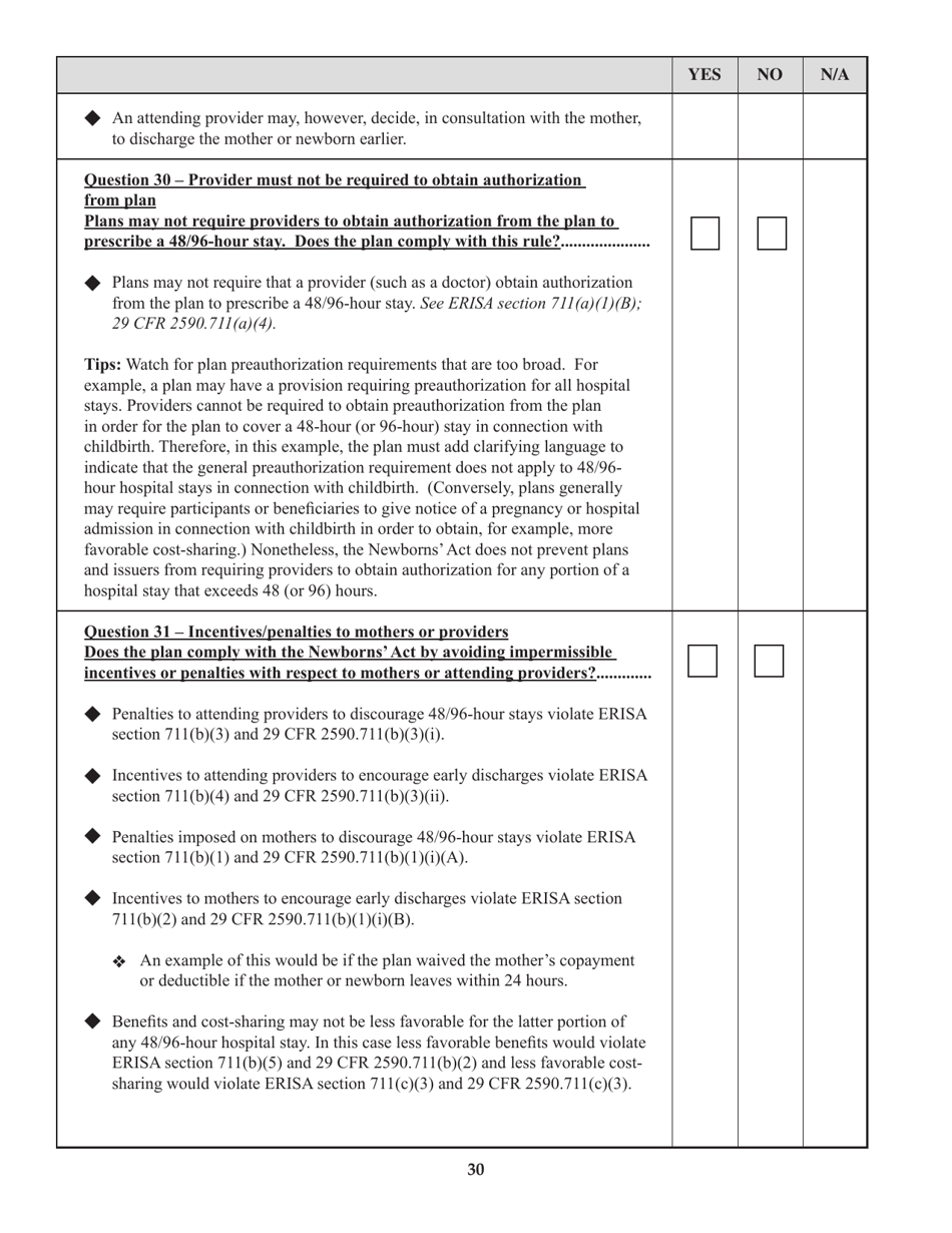 Form M-1 Report for Multiple Employer Welfare Arrangements (Mewas) and Certain Entities Claiming Exception (Eces), Page 45