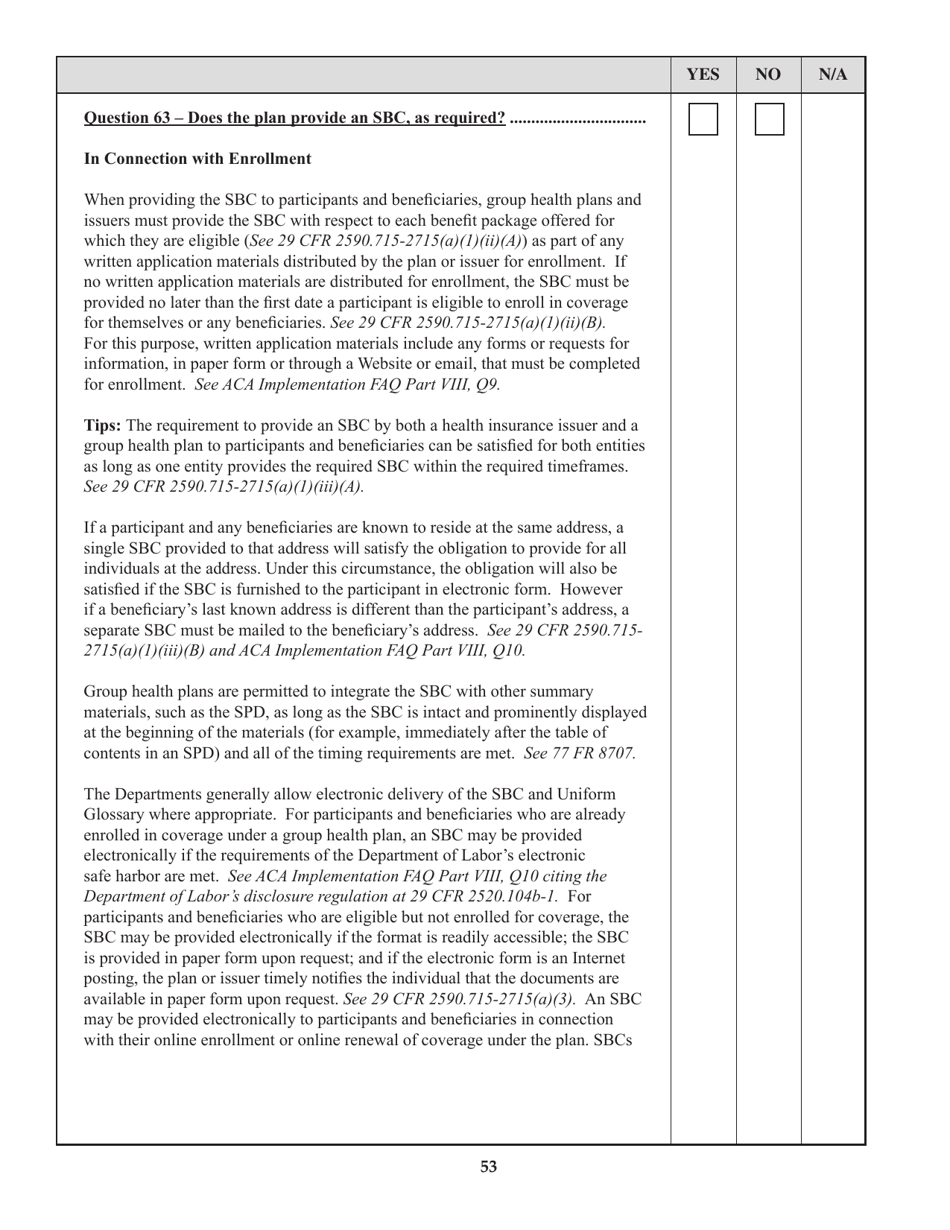 Form M-1 Report for Multiple Employer Welfare Arrangements (Mewas) and Certain Entities Claiming Exception (Eces), Page 68