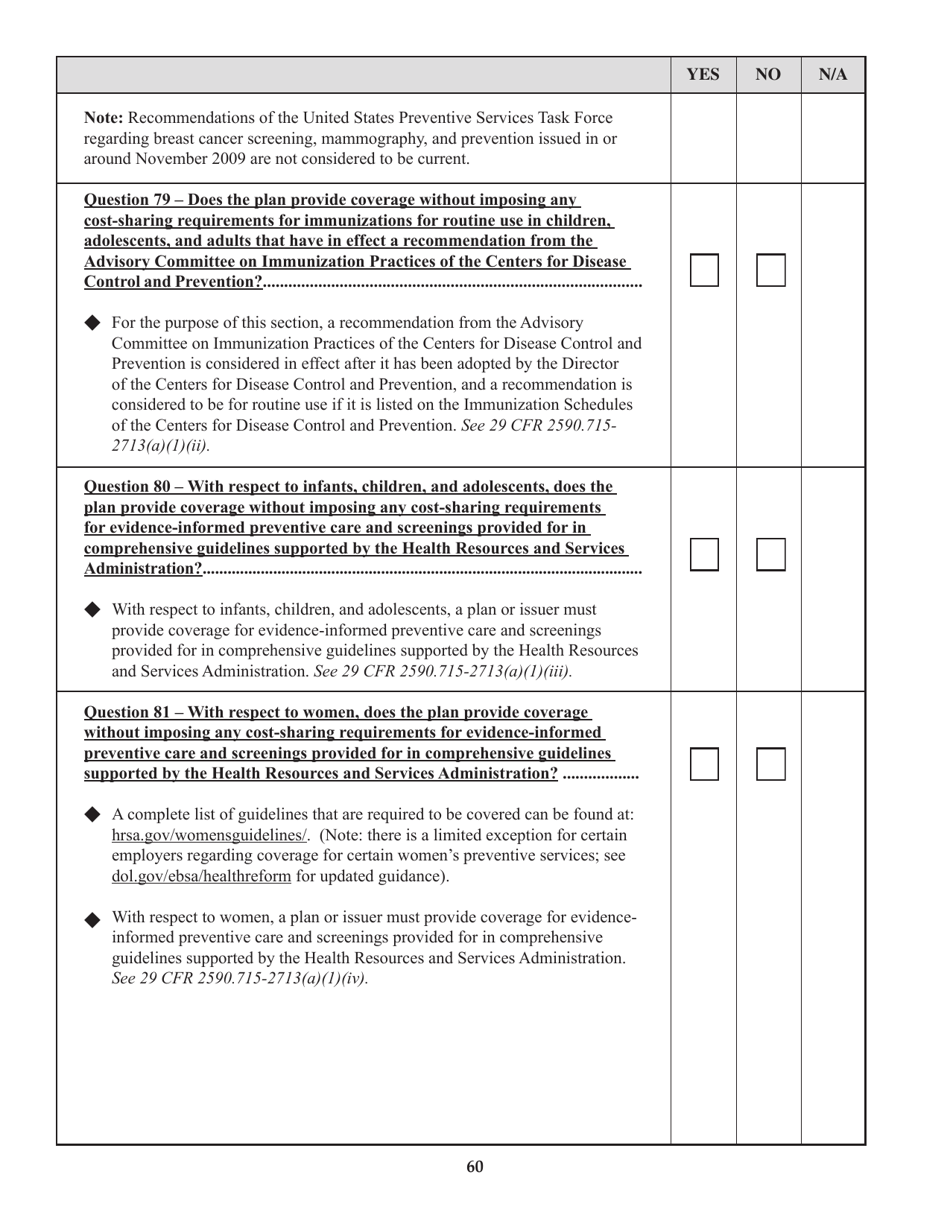 Form M-1 Report for Multiple Employer Welfare Arrangements (Mewas) and Certain Entities Claiming Exception (Eces), Page 75