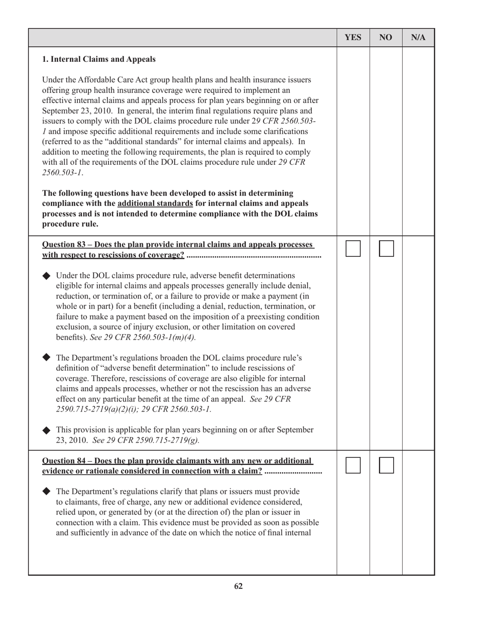 Form M-1 Report for Multiple Employer Welfare Arrangements (Mewas) and Certain Entities Claiming Exception (Eces), Page 77