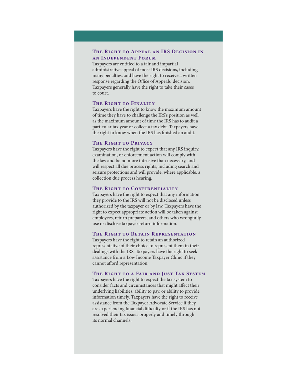 IRS Publication 1546 - the Taxpayer Advocate Service Is Here to Help, Page 3