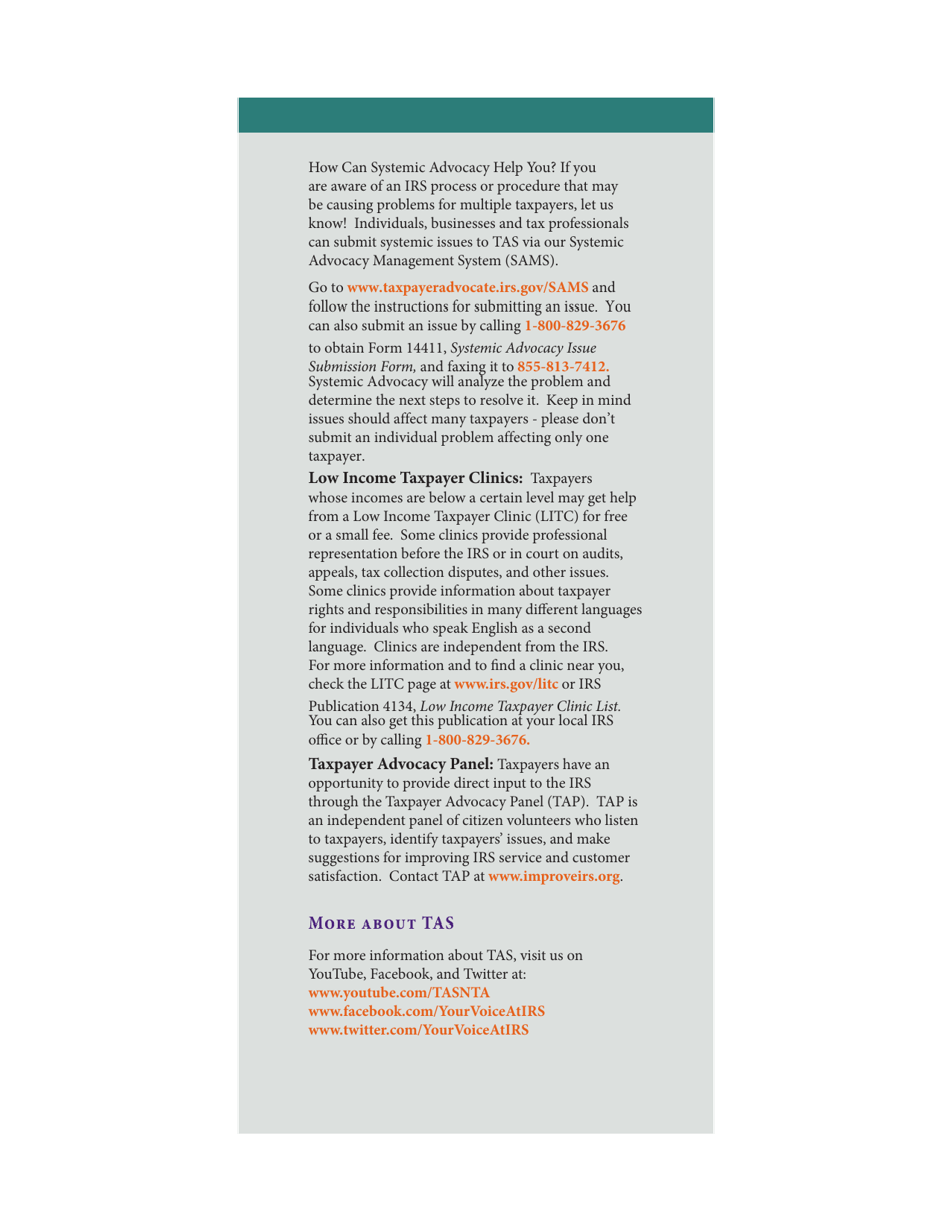 Irs Publication 1546 The Taxpayer Advocate Service Is Here To Help Fill Out Sign Online And 1232