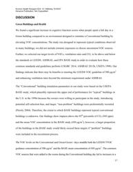 &quot;Associations of Cognitive Function Scores With Carbon Dioxide, Ventilation, and Volatile Organic Compound Exposures in Office Workers: a Controlled Exposure Study of Green and Conventional Office Environments&quot;, Page 18